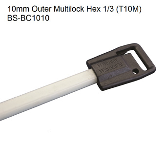 Bluestreak 10mm Outer Multilock Hex 1/3 (T10M)