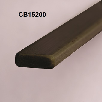 RBS 15mm Carbon Leech Batten x 1250mm x CB15200